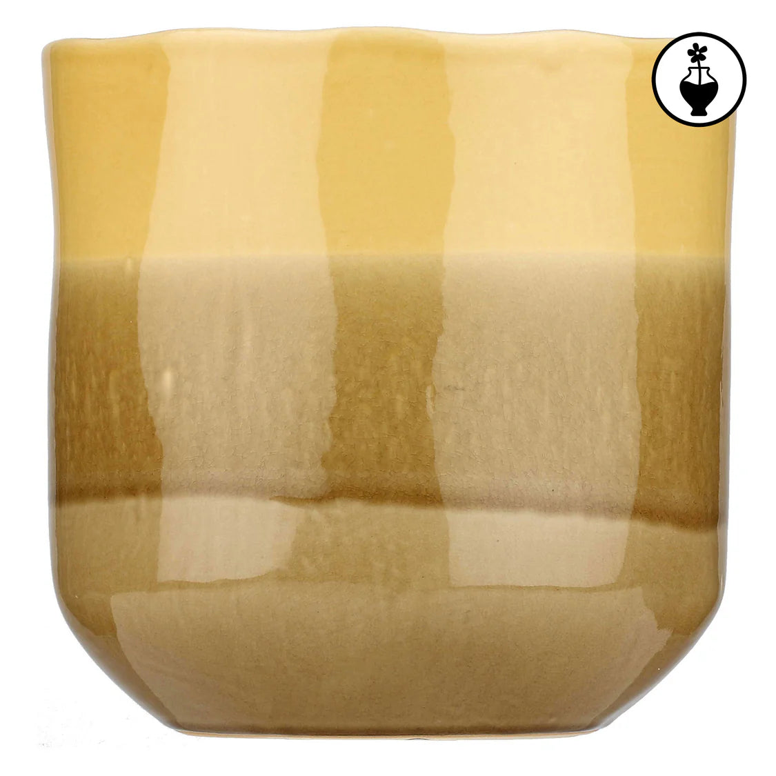 Nuance Cachepot Giallo L