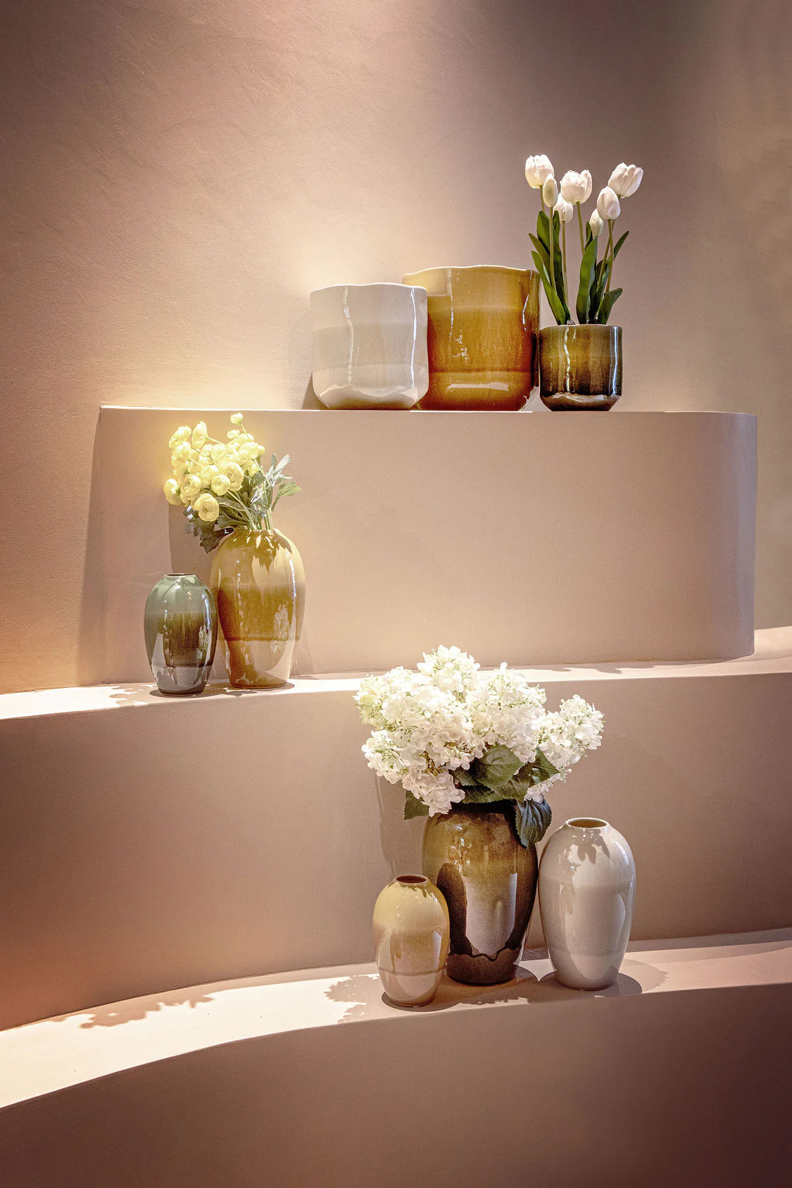 Nuance Cachepot Beige M