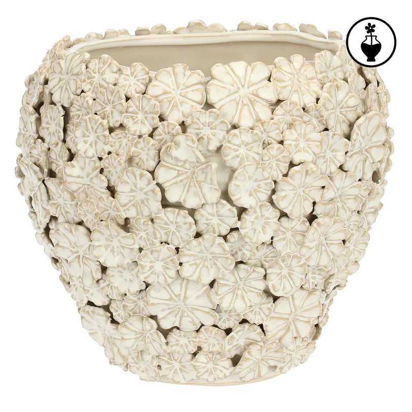 Cachepot L Bianco, Fiorinfiorello