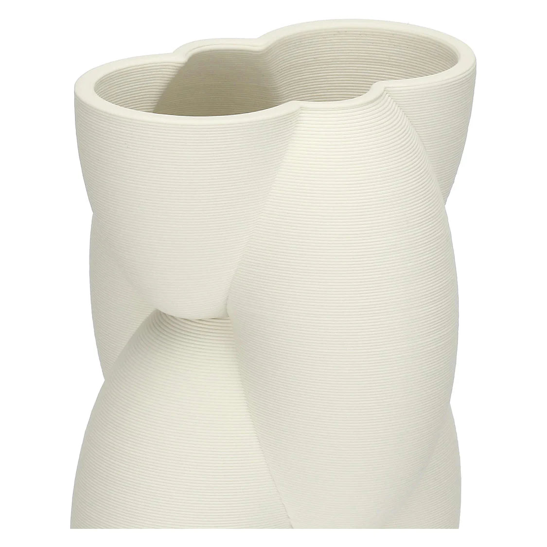 Trama Vaso Deco Catena L 15 x 15 x 39,5 cm, Ceramica
