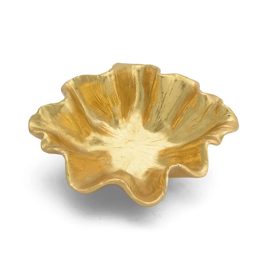 Decorazione Foglia Loto S, Iltesoro - Resina,