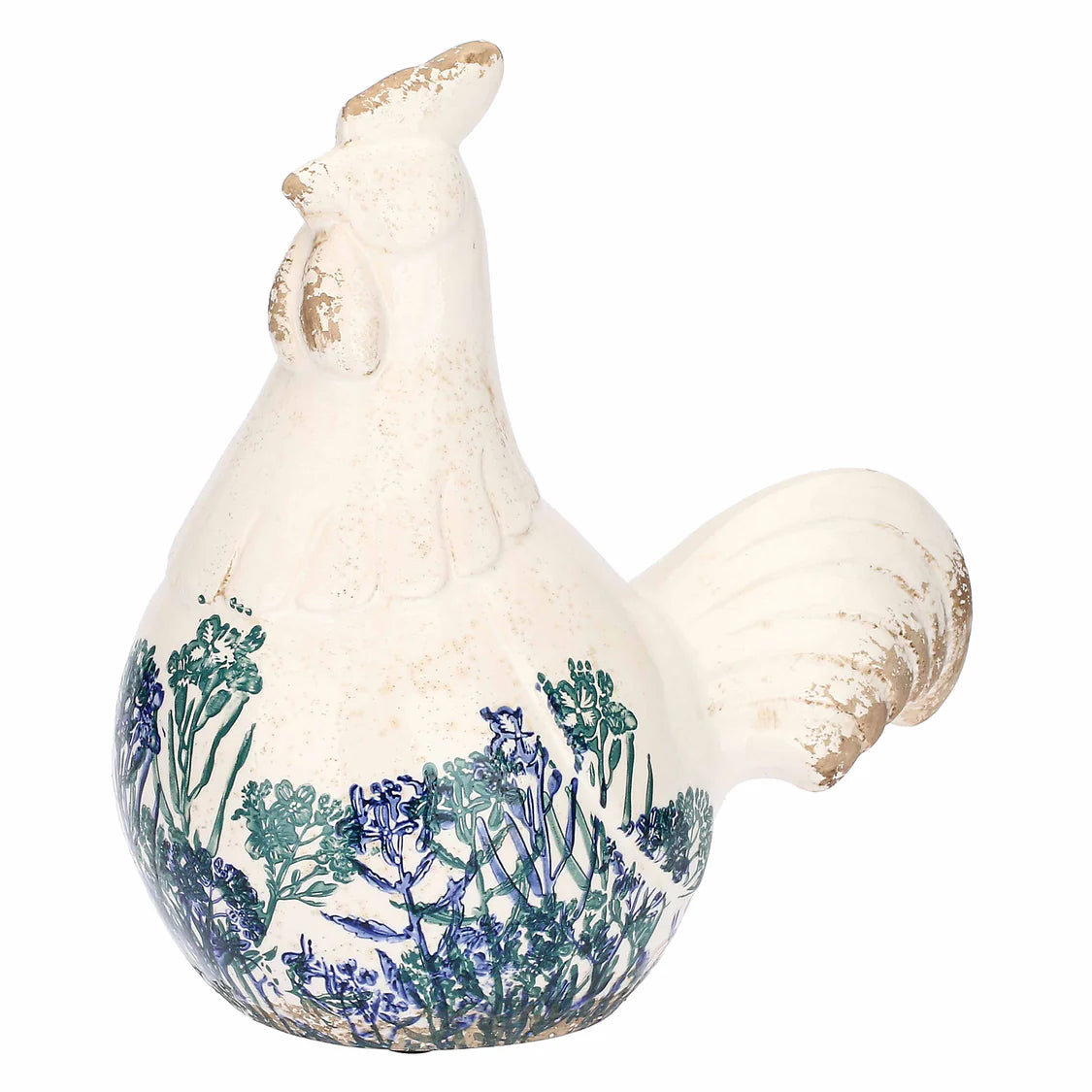 Eden Oggetto Decorativo Gallo Blu