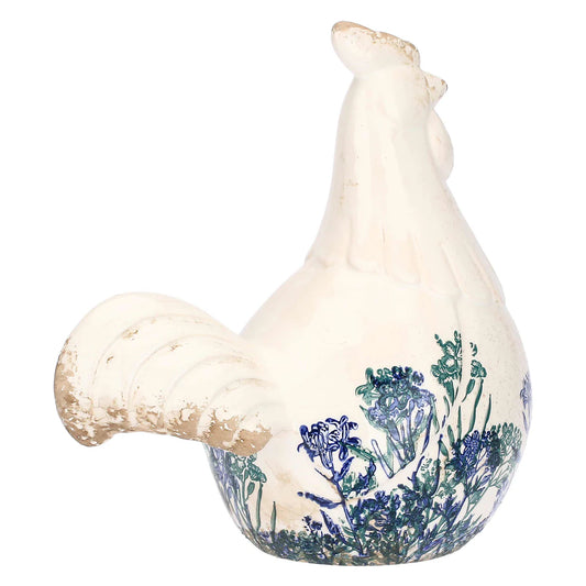 Eden Oggetto Decorativo Gallo Blu