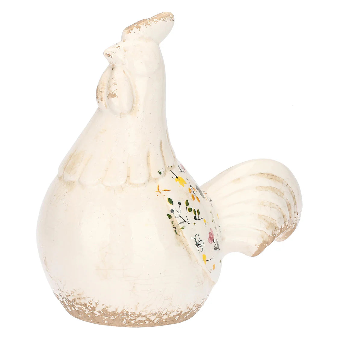 Eden Oggetto Decorativo Gallo Giallo