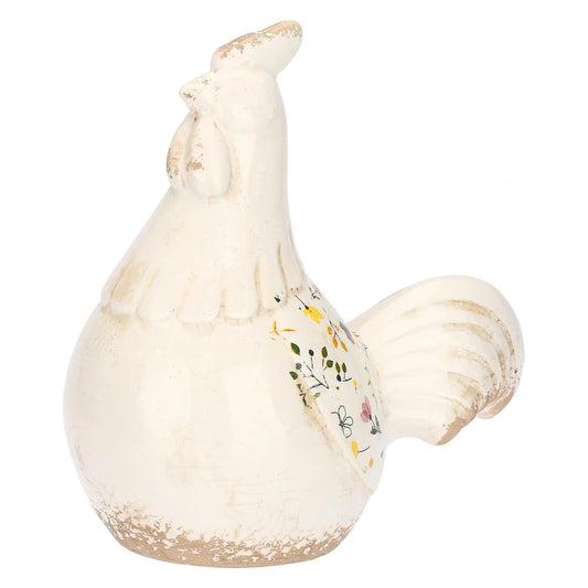 Eden Oggetto Decorativo Gallo Giallo