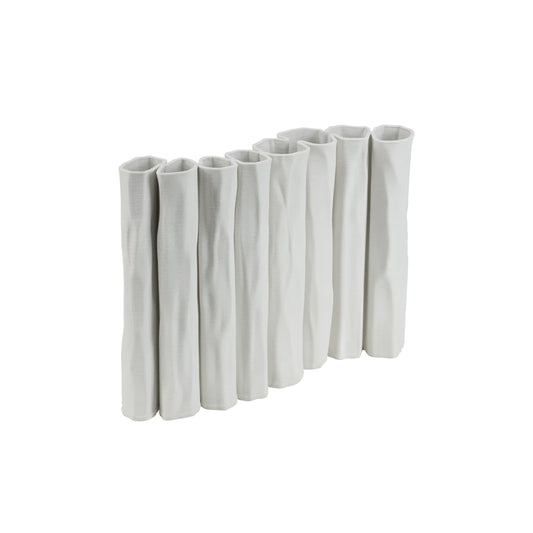 Atena Vaso Decorativo Lungo 3D, 27x8x21 cm, Ceramica