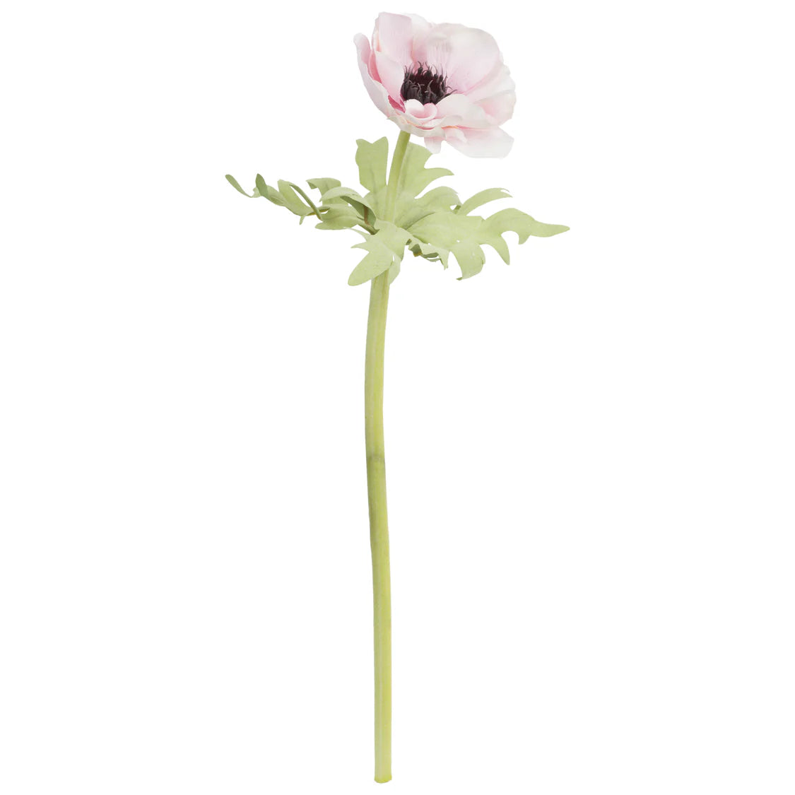 Fiorile Anemone Rosa 50 Cm, Poliestere, ferro
