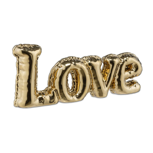 Nonmisgonfio Oggetto Decorativo Love Oro