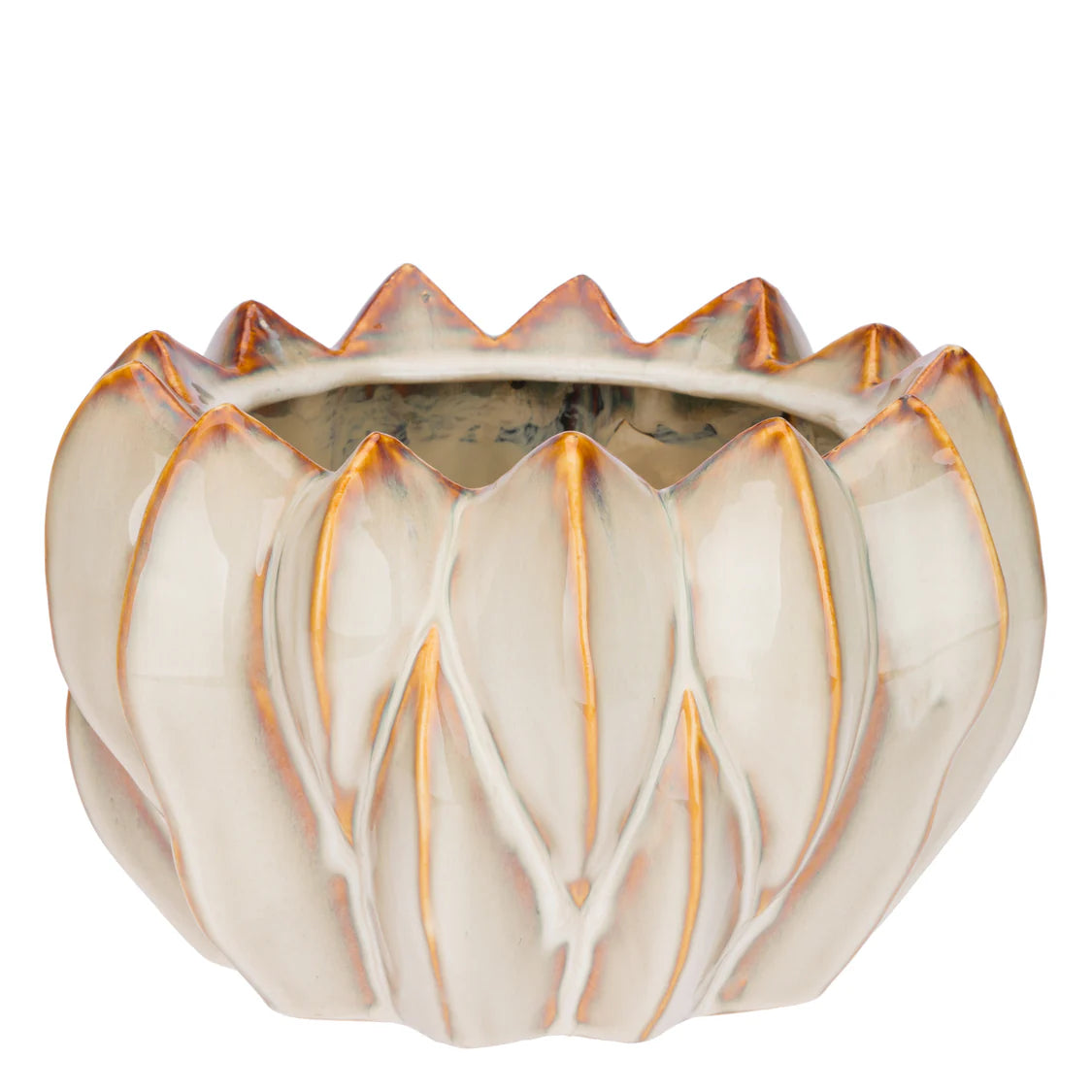 Brassica Cachepot L Crema
