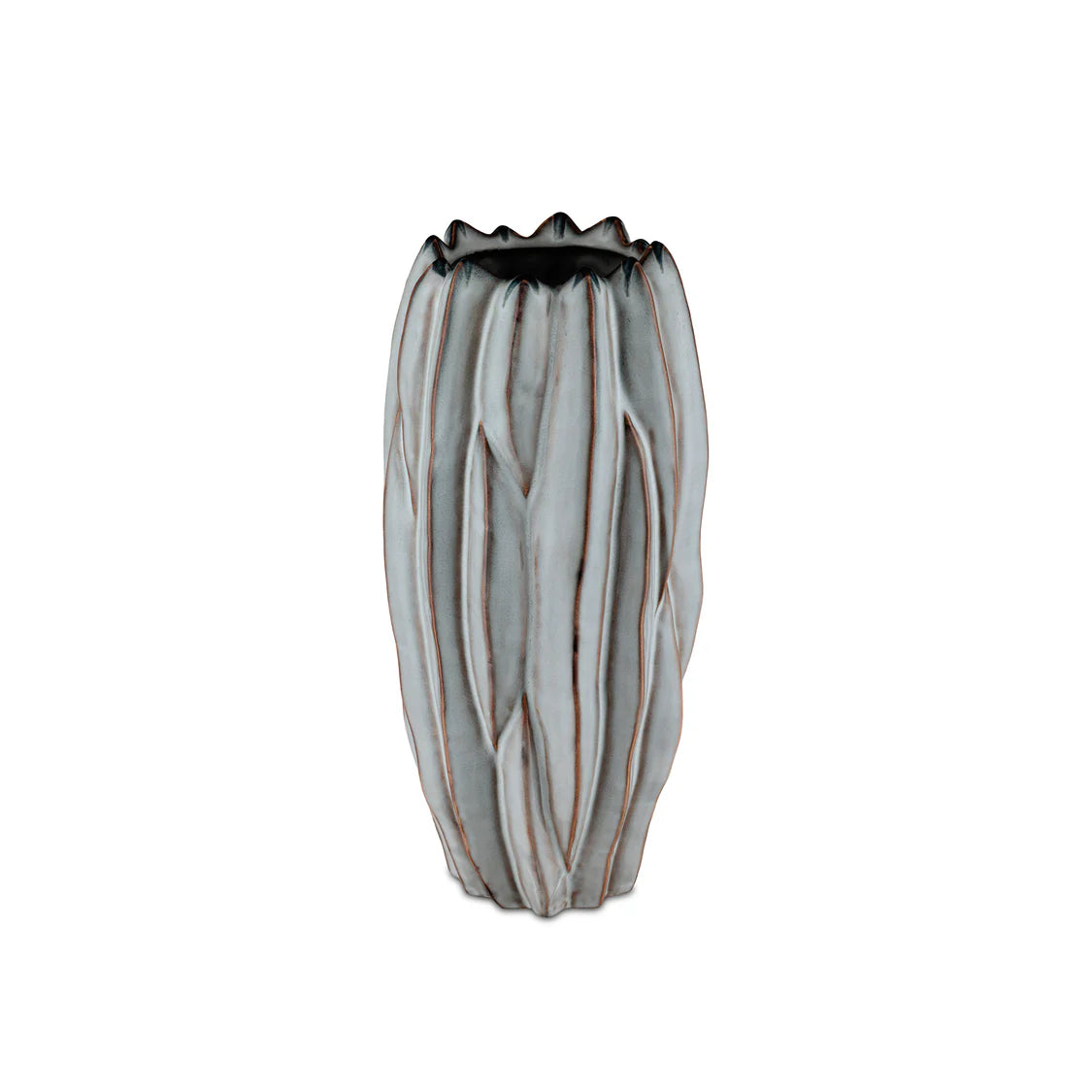 Brassica Vaso Azzurro , Ø15xh35 cm