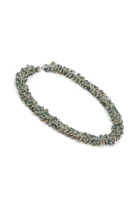 COLLANA CRISTALLI SALVIA