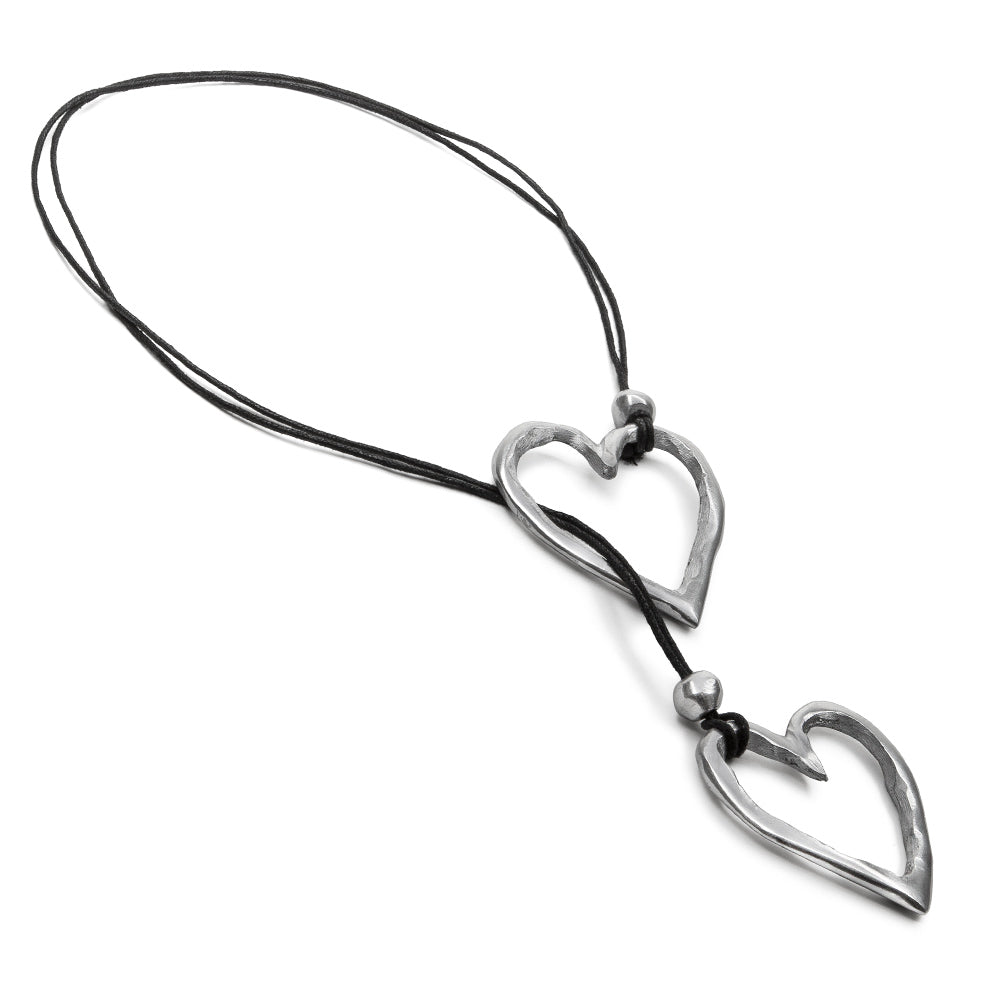 PENDENTE 2 CUORI
