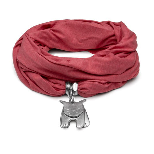 SCIARPA GIOIELLO GATTO