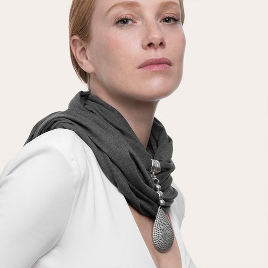 SCIARPA GIOIELLO GOCCIA