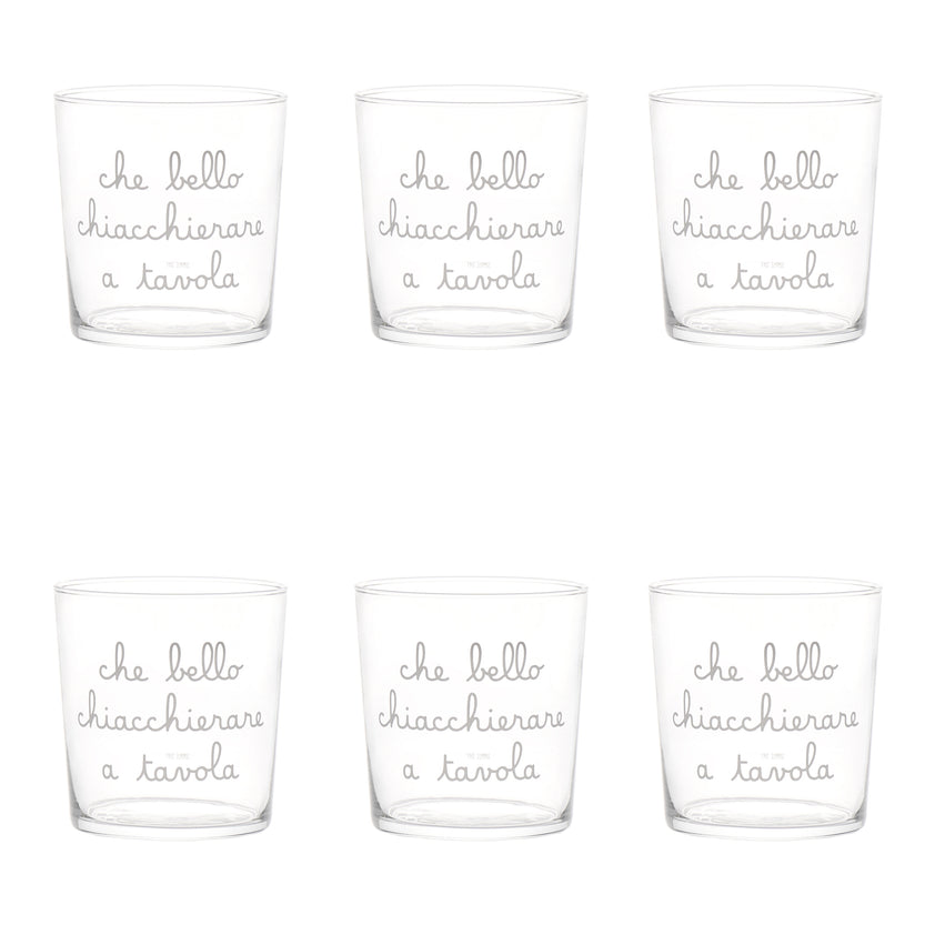 Bicchiere 35Cl Che Bello Chiacchierare