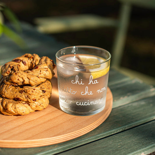 Set 6 Bicchieri acqua Chi ha detto che non so cucinare