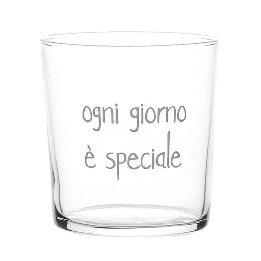 Set 6 bicchieri Ogni giorno è speciale