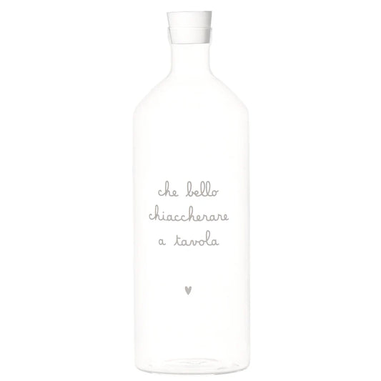 Bottiglia Che bello chiacchierare a tavola