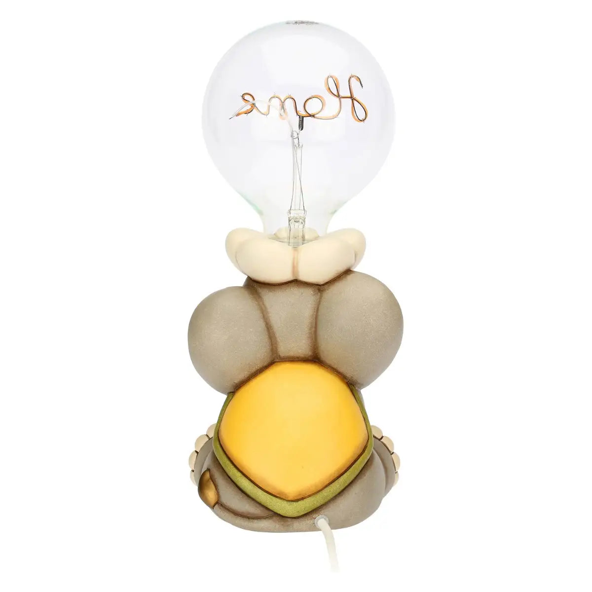 Lampada moderna da tavolo con elefante