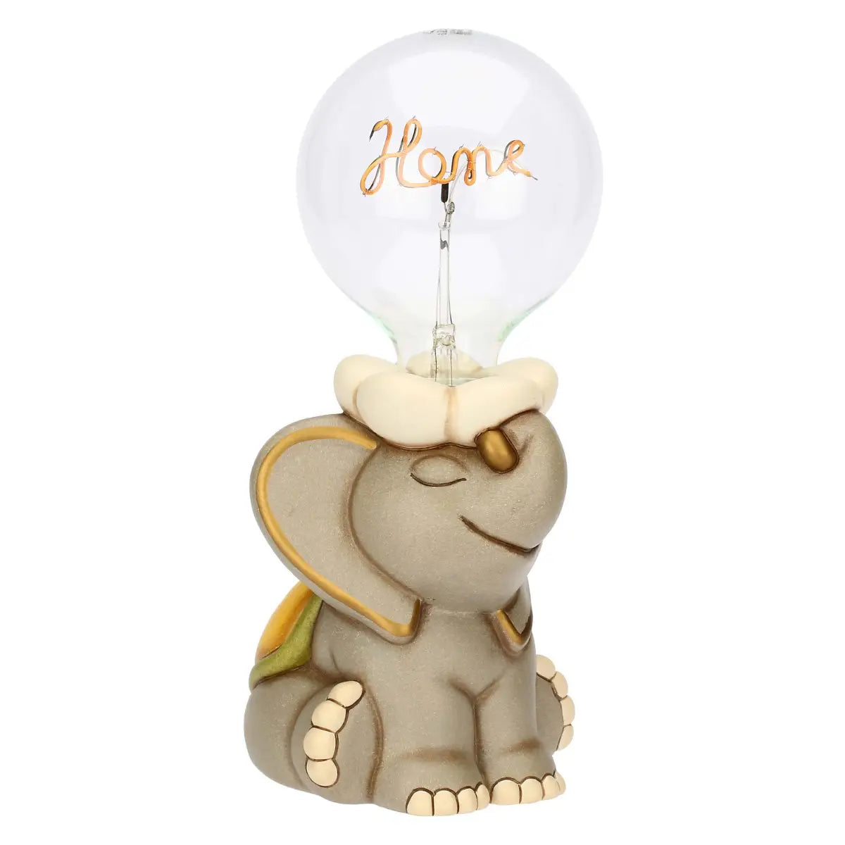 Lampada moderna da tavolo con elefante