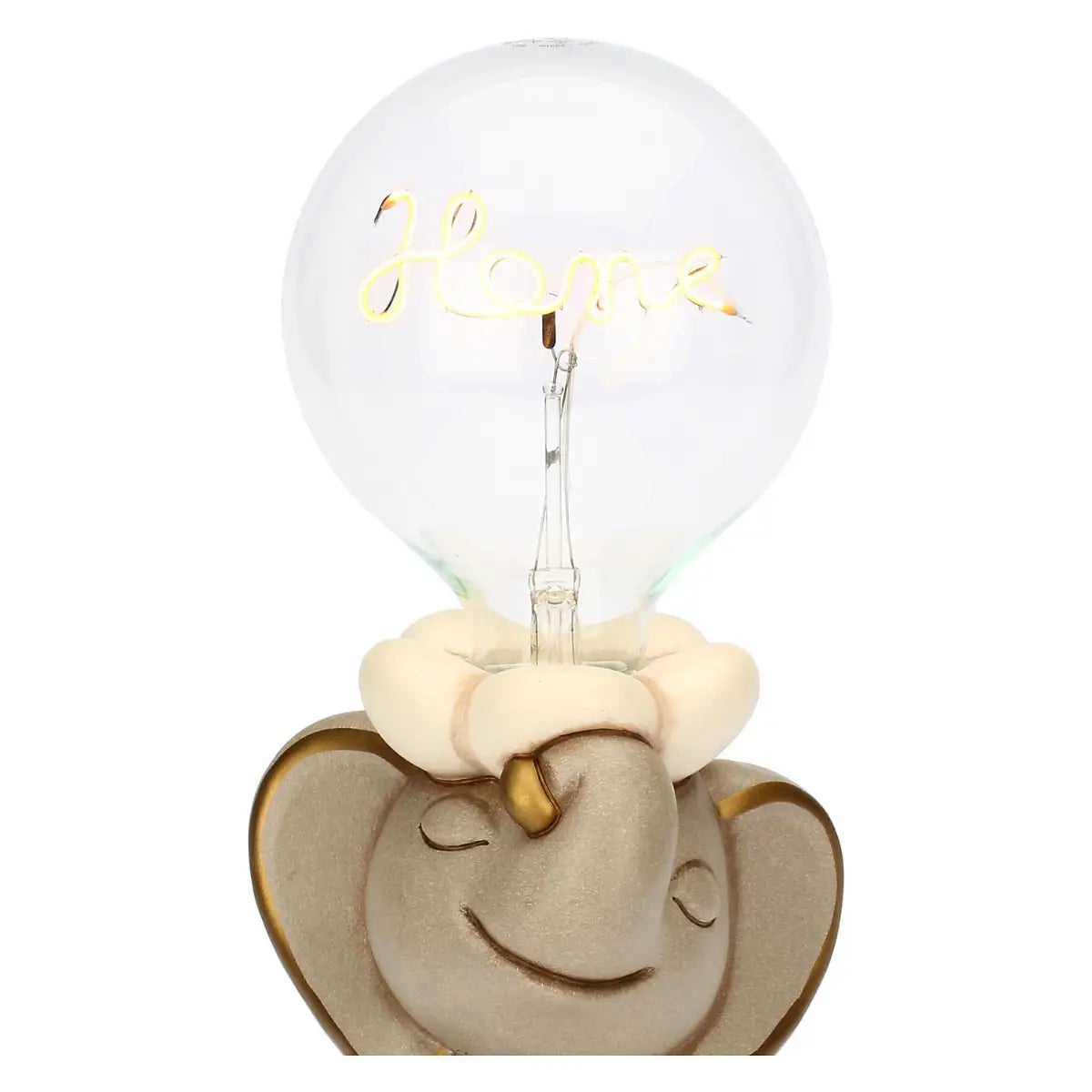 Lampada moderna da tavolo con elefante