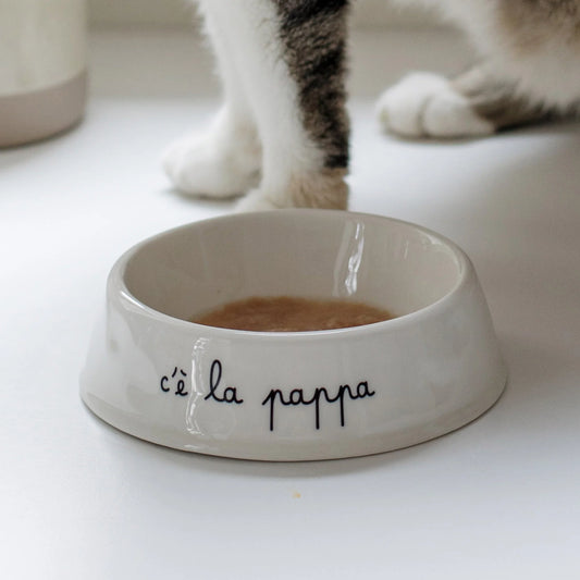 Ciotola per animali C'è la pappa - S