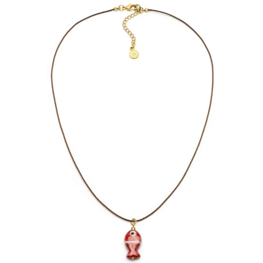 Collana Ciondolo Pesciolino Rosso