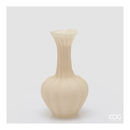Vaso Flow Sinuoso H 31 Cm D 17 Cm