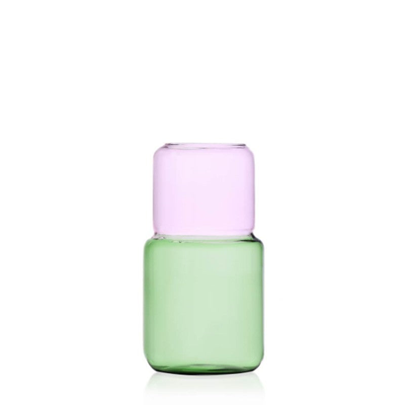 Vaso Revolve verde/rosa