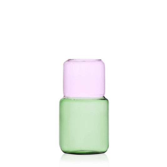 Vaso Revolve verde/rosa