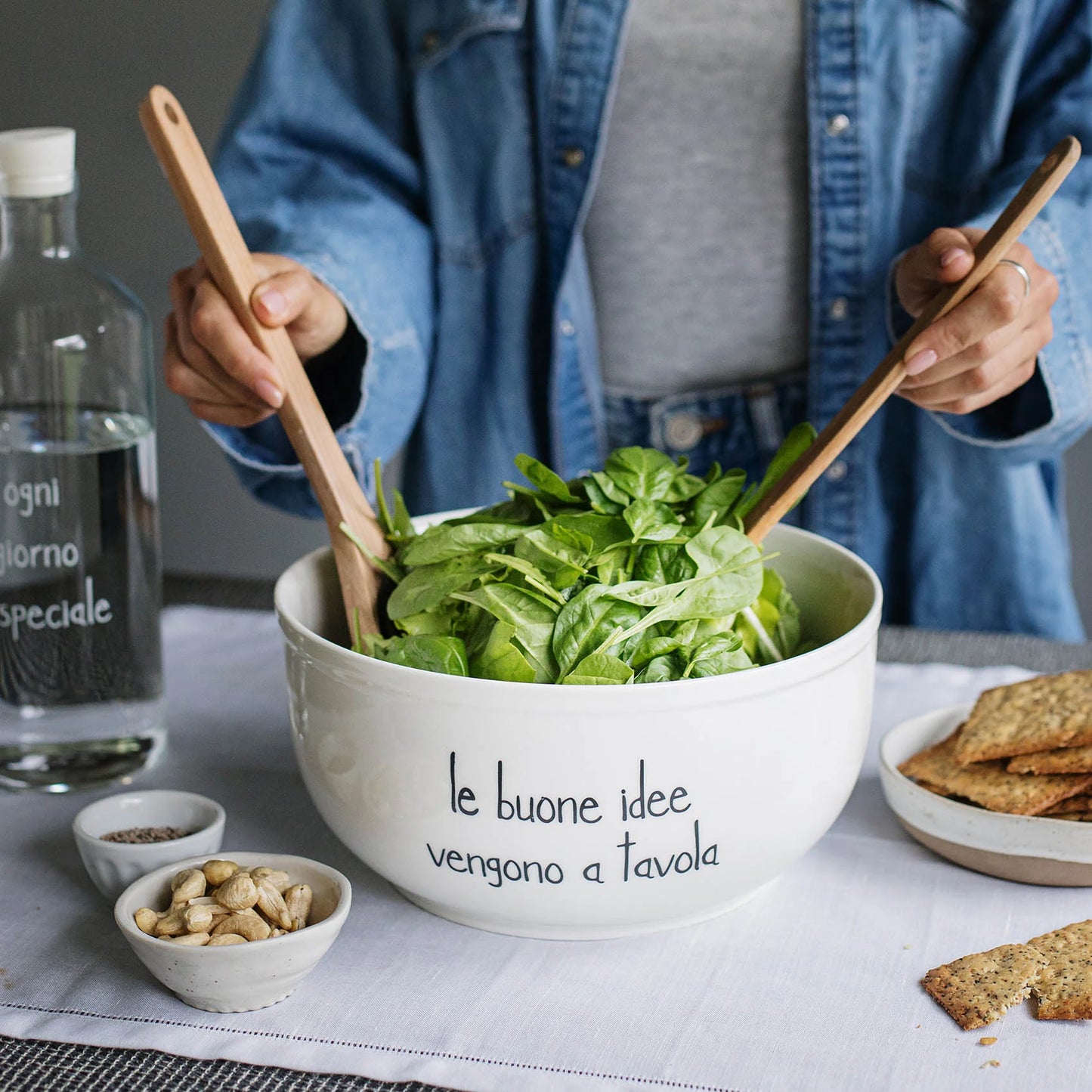 Insalatiera Le buone idee vengono a tavola