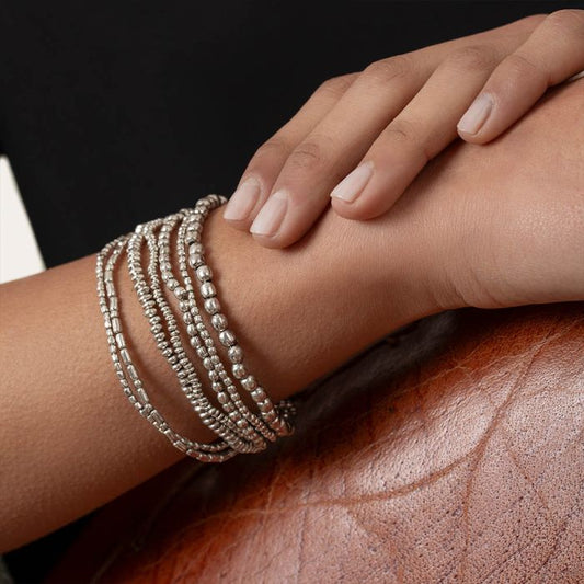 BRACCIALE ELASTICO 6 FILI MIX