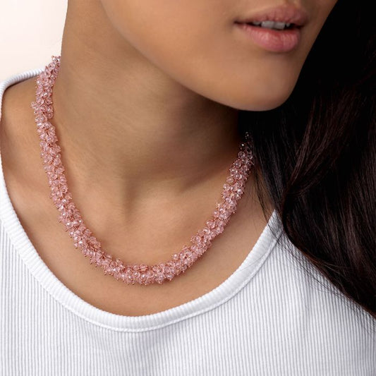 COLLANA MOGRA CRISTALLI