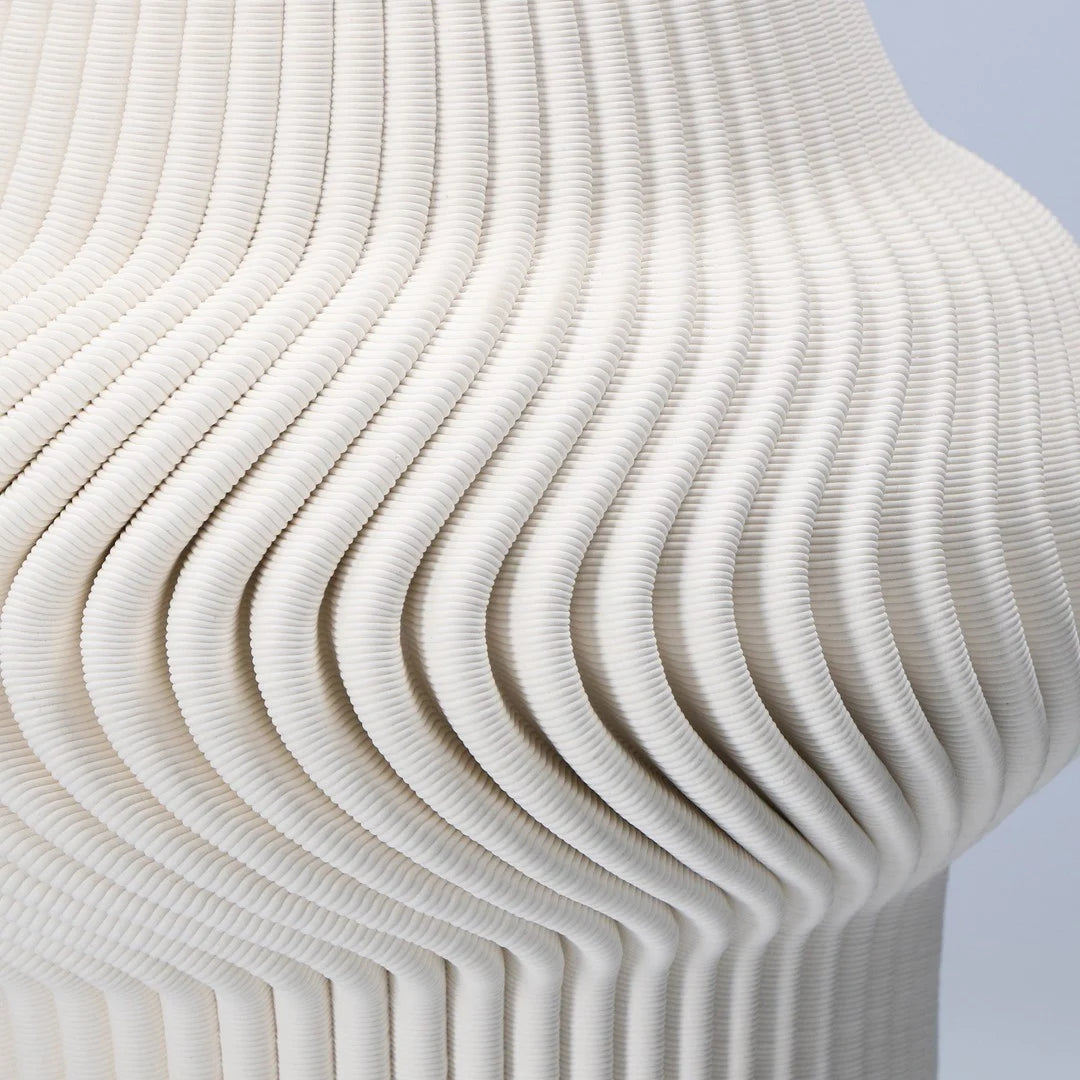 Lino Vaso bianco 35,5 x 23 cm  Bianco
