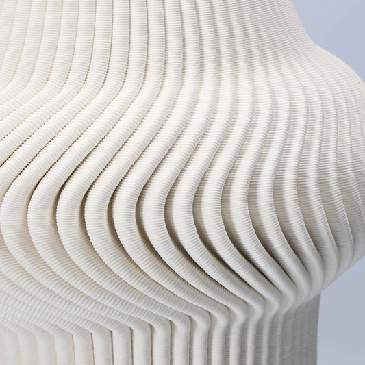 Lino Vaso bianco 35,5 x 23 cm  Bianco