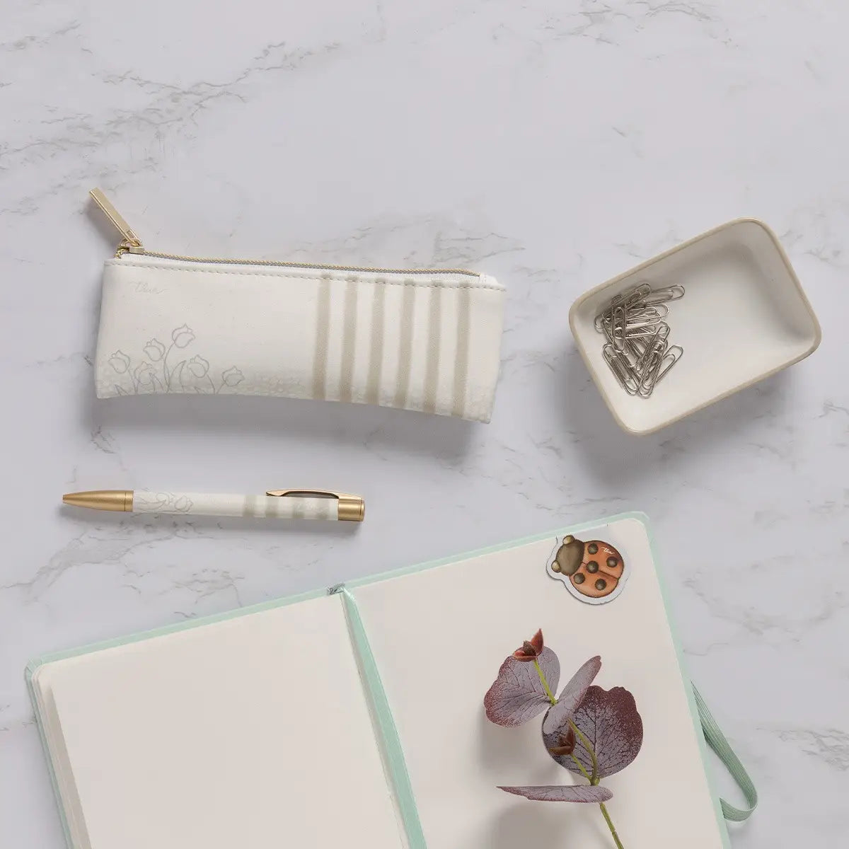 Astuccio con penna e magnete, Pure Elegance