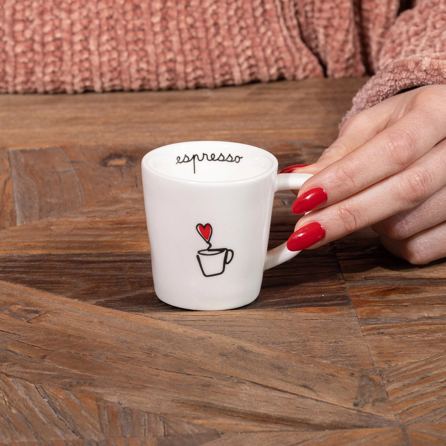 Set 2 tazzine espresso decoro Espresso tazzina