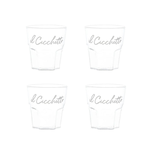 Set 4 bicchierini liquore Il Cicchetto