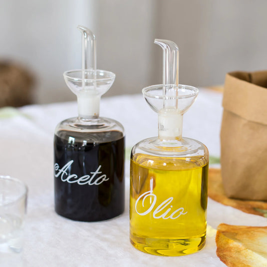 Set 2 Bottiglie Olio - Aceto 2x250ml
