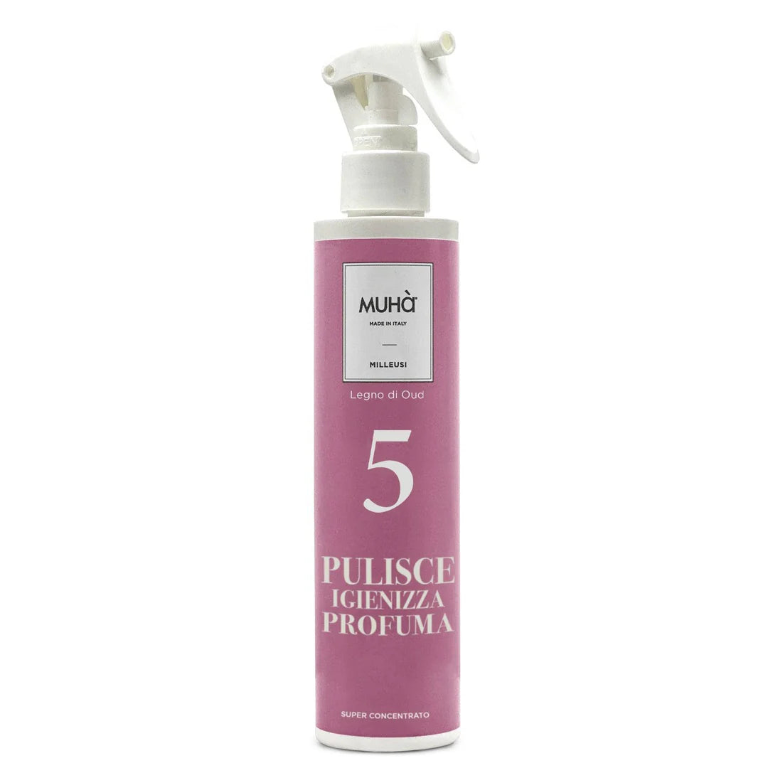Spray Pulisci e Profuma Legno di Oud