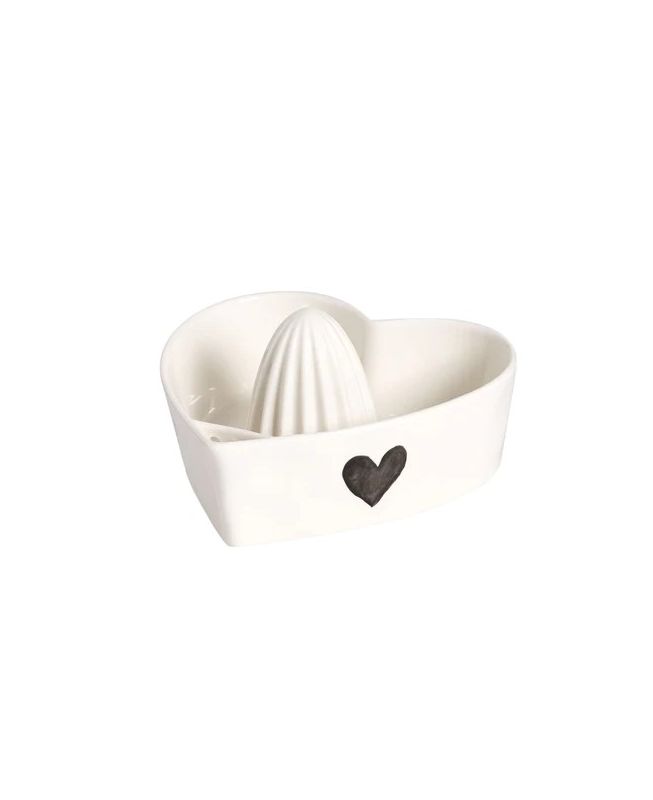 Spremiagrumi cuore grigio