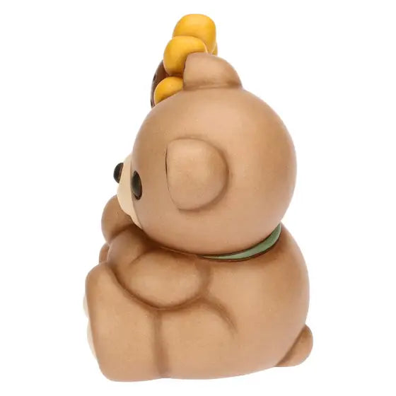 Teddy con girasole in ceramica, grande