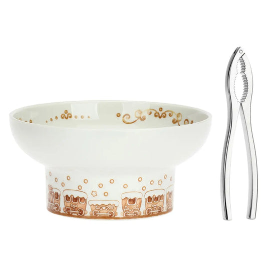 Ciotola in porcellana con schiaccianoci Thunland