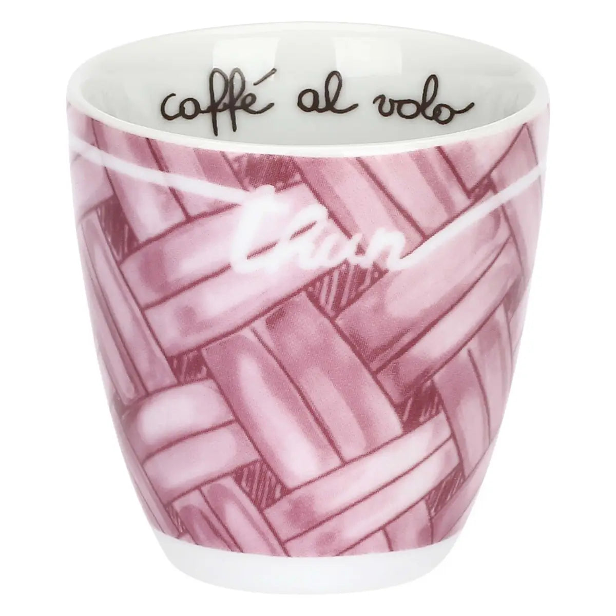 Set 6 caffeini in porcellana AbbracciAMI