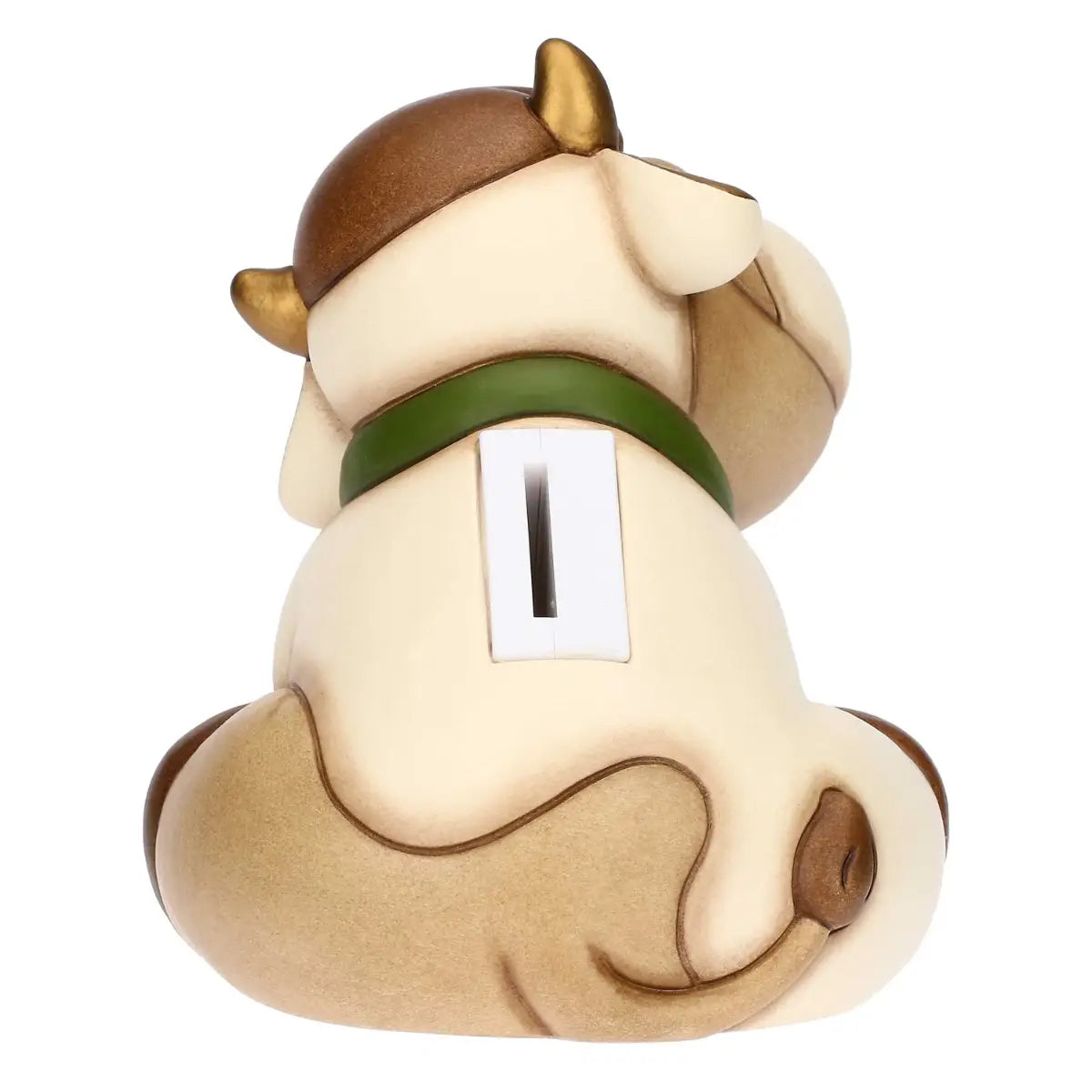 Salvadanaio mucca Fiorella in ceramica