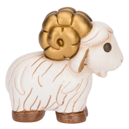 Ariete in ceramica Presepe Classico