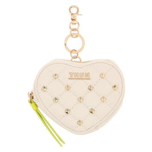 Novità Portachiavi astuccio cuore con borchie, burro