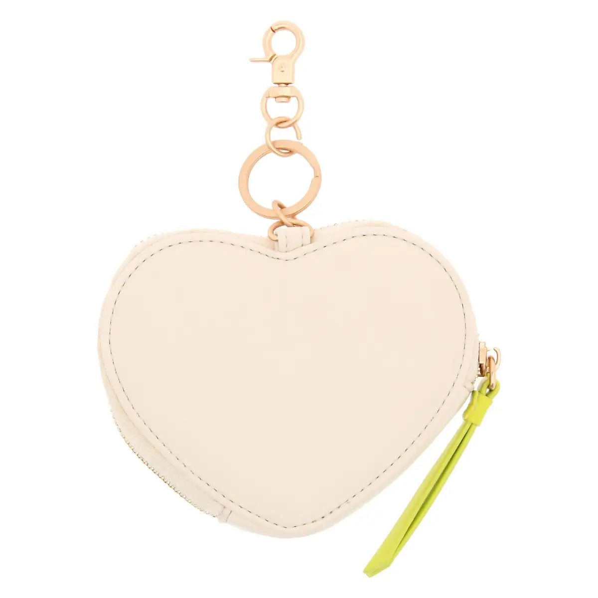 Novità Portachiavi astuccio cuore con borchie, burro