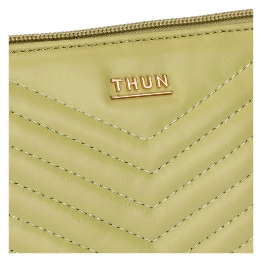 Trousse matelassé, verde pistacchio