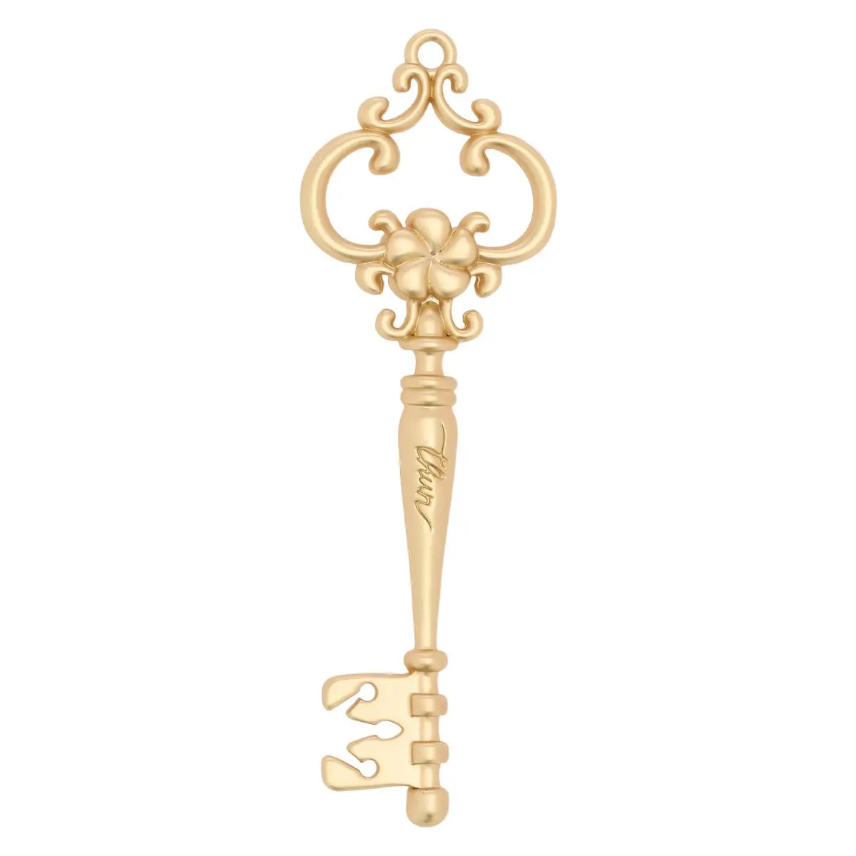 Chiave in metallo con frangipane